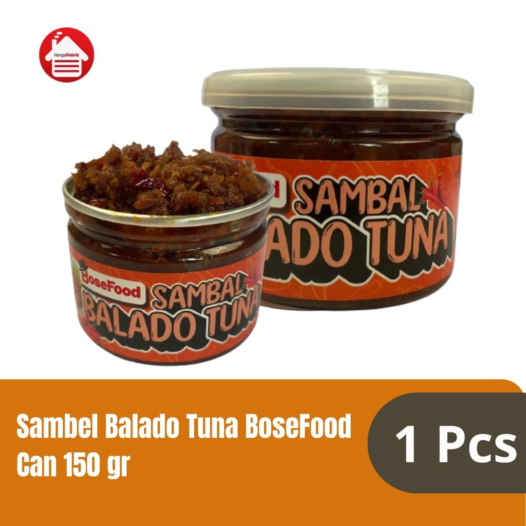  Sambal Balado Tuna BoseFood  can 150 gr